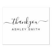 Elegant Business Hartelijk dank, rubberen stempel (Afrduk)