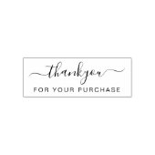 Elegant Business Hartelijk dank voor uw zelfinkend Zelfinktende Stempel (Design)