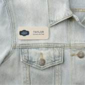 Elegant Business Logo Medewerkerscongres Naamplaatje (In situ)