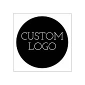 Elegant Business Logo Rubber Stempel (Afrduk)