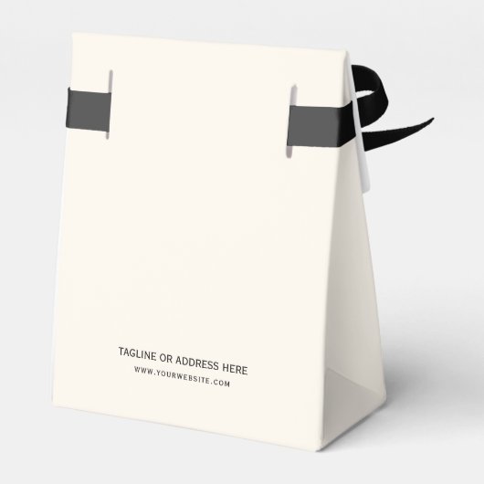 Elegant Business Name Website - Aangepast Bedankdoosjes (Achterkant)