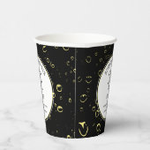 Elegant Business Shower Logo Papieren Bekers (Rechts)