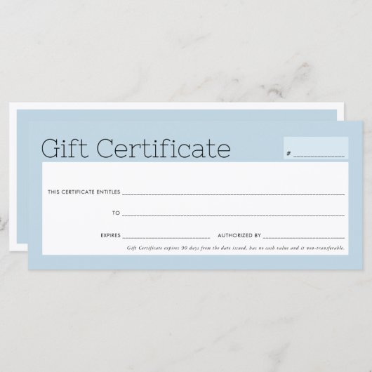 ELEGANT business spa kapper nagels bruin blauw (Voorkant / Achterkant)