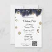 Elegant Bussines - Uitnodiging voor Kerstmis (Voorkant)