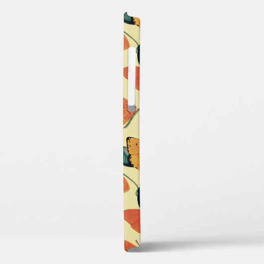 Elegant  Butterflies en Leaves Pattern | Case-Mate iPhone Case (Achterkant / Links)