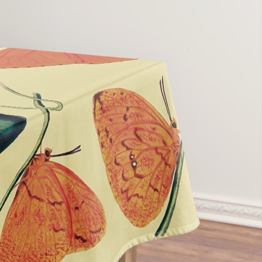 Elegant  Butterflies en Leaves Pattern | Tafelkleed (Voorbeeld)