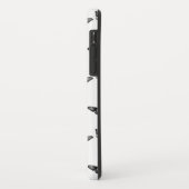 Elegant  Butterflies Patroon B&W Case-Mate iPhone Case (Achterkant/links)