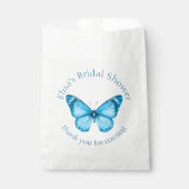 Elegant Butterflies Vrijgezellenfeest CUSTOM Bedankzakje (Voorkant)