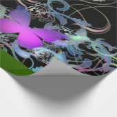 Elegant Butterfly Cadeaupapier (Hoek)