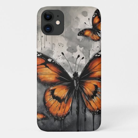 Elegant Butterfly Case-Mate iPhone Case (Achterkant)