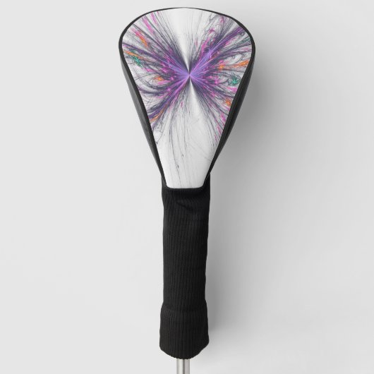 Elegant Butterfly Fractal Golfheadcover (Voorkant)