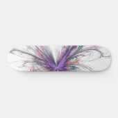 Elegant Butterfly Fractal Persoonlijk Skateboard (Horizontaal)