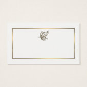 Elegant Butterfly, Free Drink Ticket Visitekaartjes (Achterkant)