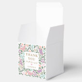 Elegant Butterfly Garden Baby shower Bedankdoosjes (Geopend)
