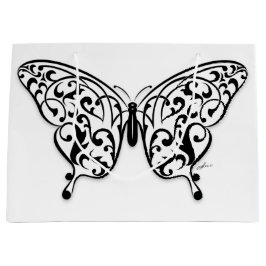 Elegant Butterfly Gift Bag Design by Eksi Groot Cadeauzakje