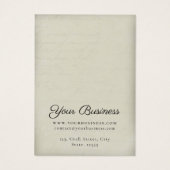 Elegant Butterfly Jewelry Earring Display Kaart (Achterkant)