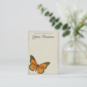 Elegant Butterfly  juwelen die beeldscherm verdien Visitekaartje (Staand voorkant)