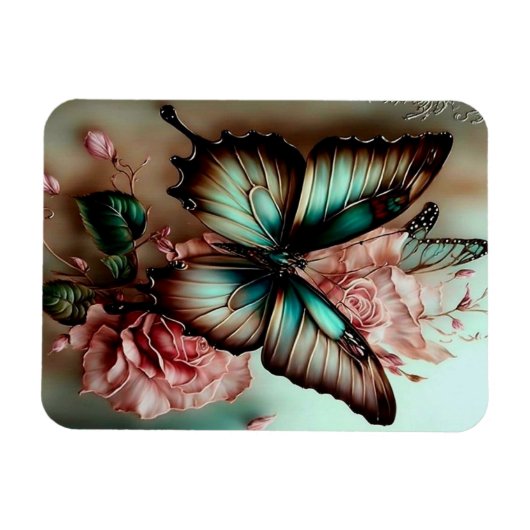 Elegant Butterfly Magneet (Horizontaal)