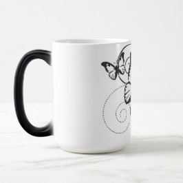 Elegant Butterfly mug Magische Mok