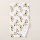 Elegant Butterfly Patroon Bad Handdoek (Handdoek)