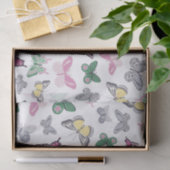 Elegant Butterfly Patroonpapier Tissuepapier (Geschenk)