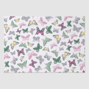 Elegant Butterfly Patroonpapier Tissuepapier