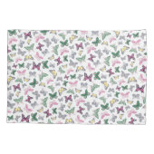 Elegant Butterfly Pattern Kussensloop (Achterkant)