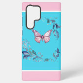 Elegant Butterfly Samsung Galaxy S22 telefoonhoesj Samsung Galaxy Hoesje (Achterkant)