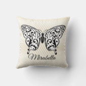 Elegant Butterfly Sierkussen Design by Eksi (Achterkant)