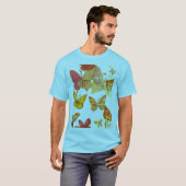 "Elegant Butterfly Swirl T-shirt (Voorkant volledig)