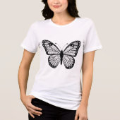 Elegant Butterfly T-Shirt for Women  (Voorkant)