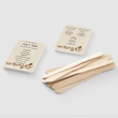 Elegant Butterfly Trouwprogramma Handwaaier (Niet-gemonteerd)