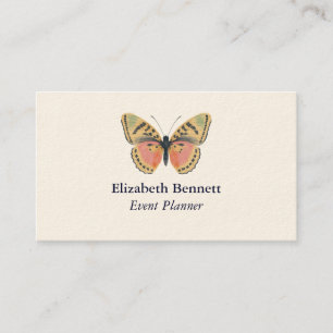 Elegant Butterfly Visitekaartje –