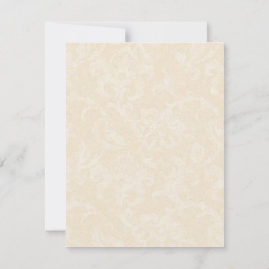 Elegant Butterfly Wedding Engagement Party Invitat Kaart (Achterkant)