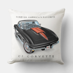 ELEGANT C-2 VETTE ILLUSTRATIE KUSSEN