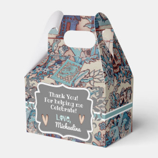  Elegant cactus, skulls Mexicaans Fiesta  Bedankdoosjes