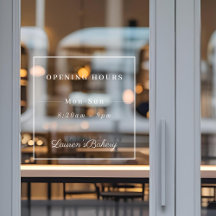 Elegant Cafe Bakery Boutique Winkel Open Uren