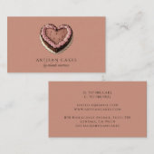 Elegant Cake Bakery Brown Visitekaartje (Voorkant / Achterkant)