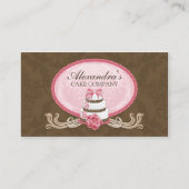 Elegant Cake Bakery Visitekaartje (Voorkant)