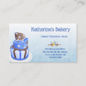 Elegant Cake Bakery Visitekaartjes (Voorkant)