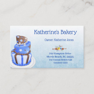 Elegant Cake Bakery Visitekaartjes