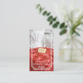 Elegant Cake Bakery Visitekaartjes (Staand voorkant)