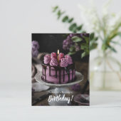 Elegant Cake Birthday Party (Staand voorkant)