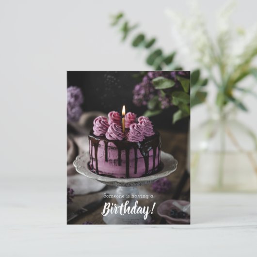 Elegant Cake Birthday Party (Staand voorkant)