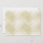 Elegant Cake Birthday Uitnodiging (Achterkant)