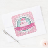 Elegant Cake Box Stickers (Envelop)