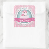 Elegant Cake Box Stickers (Tas)