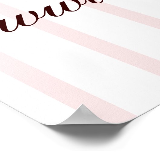 Elegant Cake Custom Bakery Business Poster (Hoek)