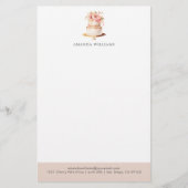 Elegant Cake Custom Letterhead Briefpapier (Voorkant)