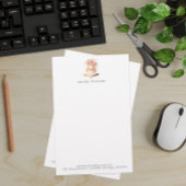Elegant Cake Custom Letterhead Briefpapier